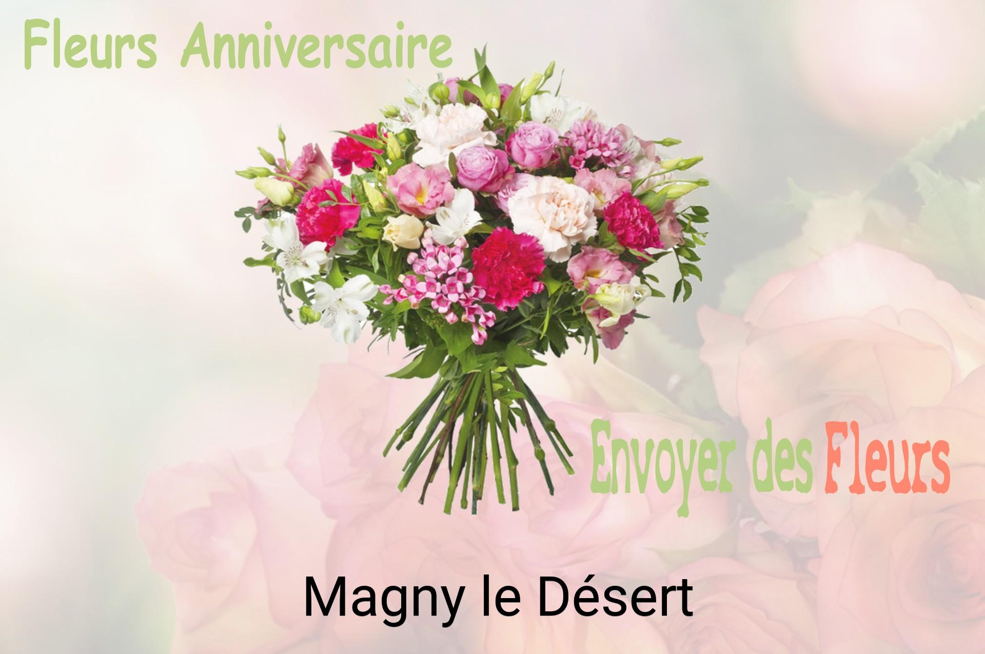 Bouquet de fleurs d’anniversaire livré à Magny-le-Désert